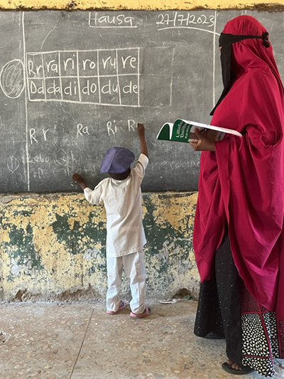 Celebrating literacy for first and second graders in Nigeria