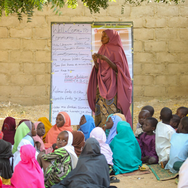 A PLANE-supported community learning hub in Jigawa State.