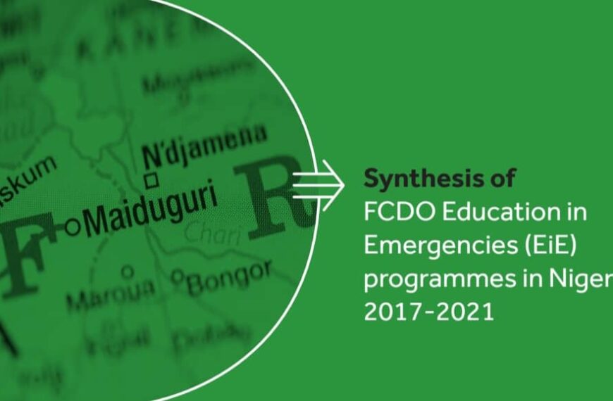 Synthesis of FCDO Education in Emergencies (EiE) Programme in Nigeria 2017 – 2021