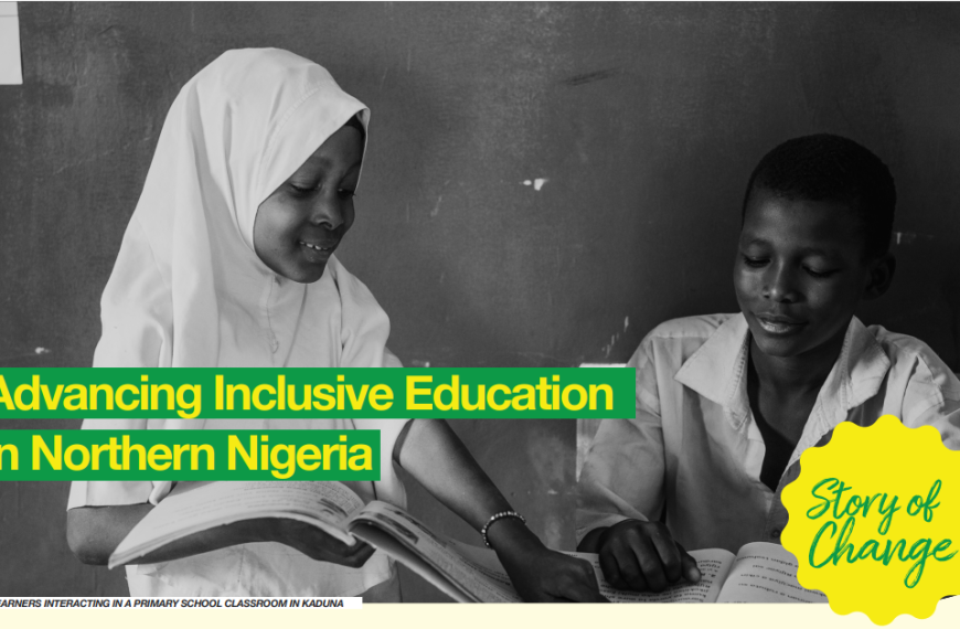 Advancing Inclusive Education in Northern Nigeria.