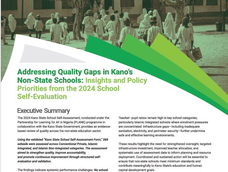 Addressing Quality Gaps in Kano State